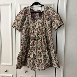 Sofie The Label Puff Sleeve Mini Dress